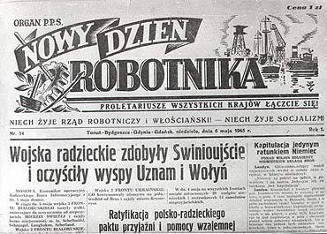 Przejęcie Świnoujścia przez Polaków w 1945 r