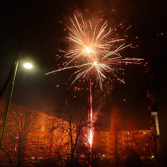 winoujcianie przywitali Nowy Rok 2021!
