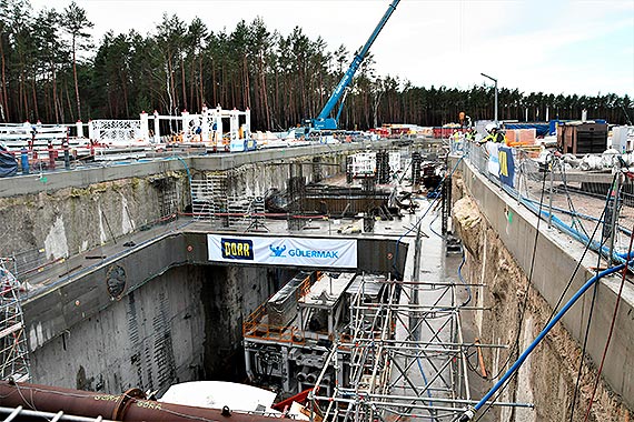Świnoujście buduje tunel. Potężna tarcza jest już w komorze!