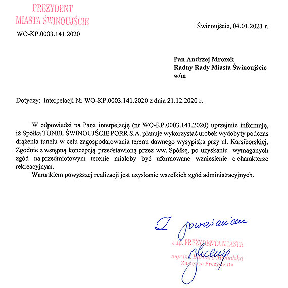 Andrzej Mrozek: Tego piasku nie marnujcie!