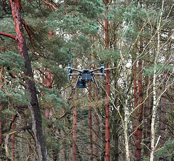 Dron zadba o bezpieczeństwo i czyste powietrze w Świnoujściu