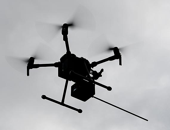Dron zadba o bezpieczeństwo i czyste powietrze w Świnoujściu