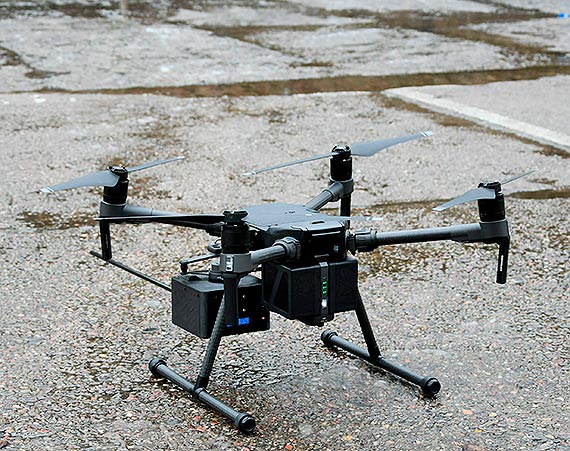 Dron zadba o bezpieczeństwo i czyste powietrze w Świnoujściu