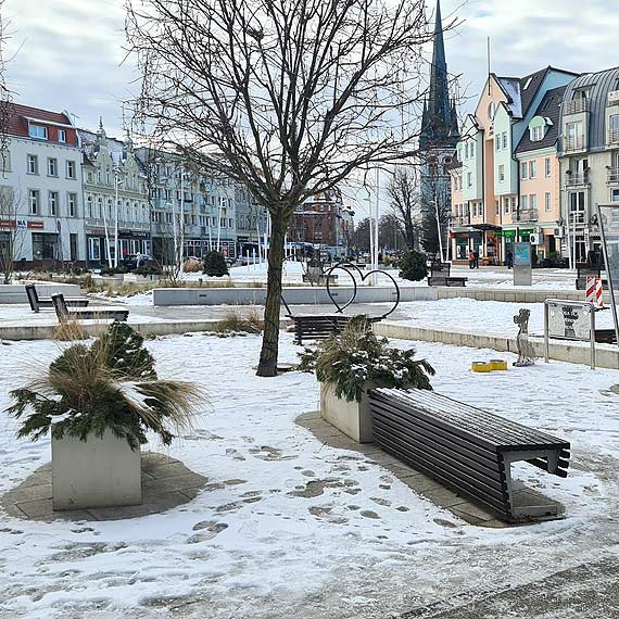 Walentynki w cieniu pandemii. W tym roku bez dekoracji, Plac Wolnoci nie stanie si krain zakochanych