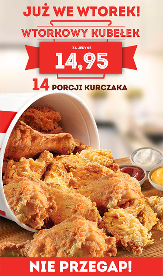 Wielki powrt Wtorkowego Kubeka KFC