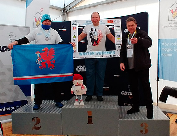 5 medali Michała w Gdynia Winter Swimming Cup 2021