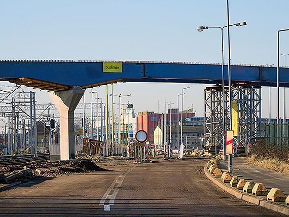 Terminal promowy w Świnoujściu – marcowy raport z budowy