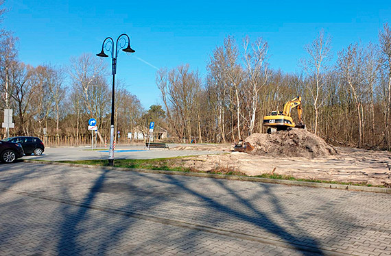 Parking na 46 miejsc, maa architektura, zagospodarowanie zieleni - tak bdzie na kocu ulicy Uzdrowiskowej