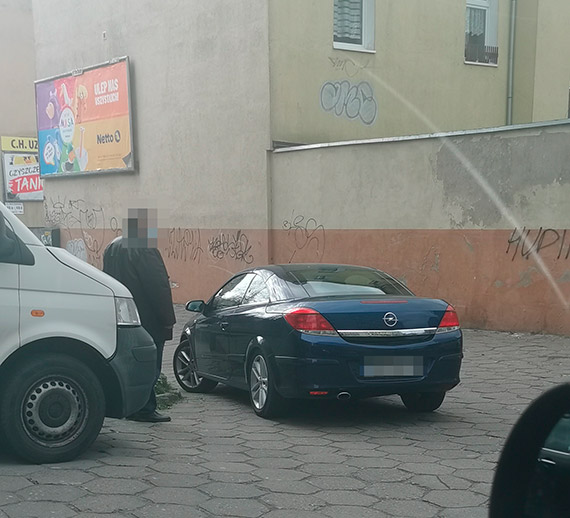 Czytelnik: Kolejny przykad parkowania