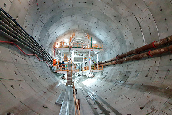 Drążenie tunelu w Świnoujściu nabiera rozpędu - 130 metrów wydrążone