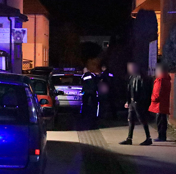 Nie chciał otworzyć policji drzwi
