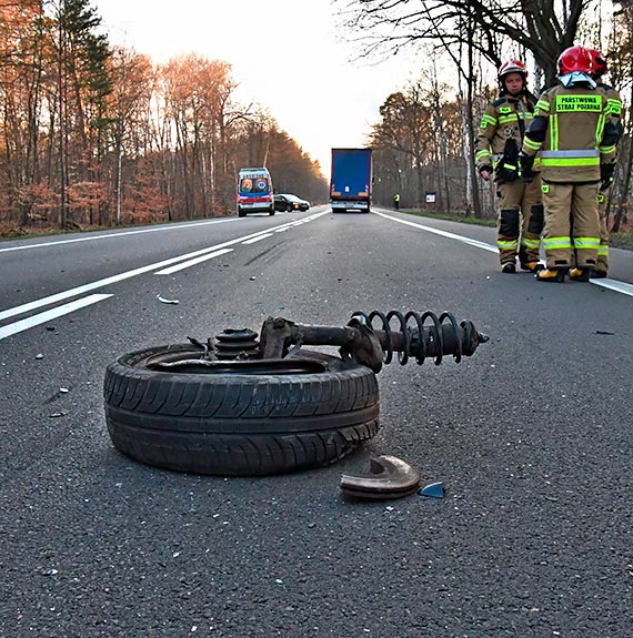 Na DK3 przed Midzyzdrojami zderzyy si dwa volkswageny. Jeden mia winoujskie blachy. Zobacz film!