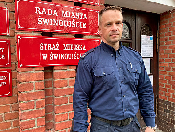 Nowy Komendant Stray Miejskiej w winoujciu