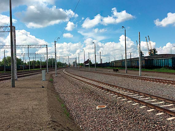 Coraz więcej nowych torów na szlakach wiodących do portów Szczecin i Świnoujście