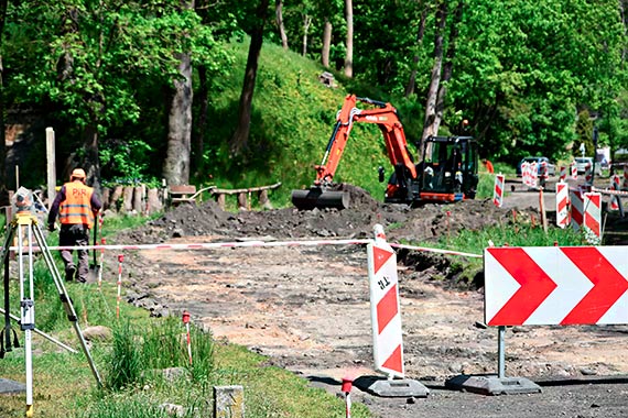 Ulica Jachtowa. Ostatni odcinek drogi dla rowerów jeszcze w tym roku