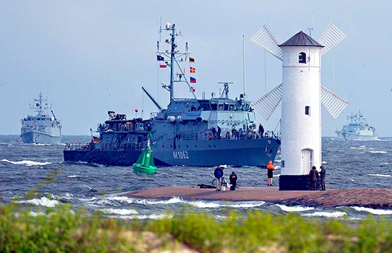 Okręty NATO przypłynęły do Świnoujścia by uzupełnić zapasy