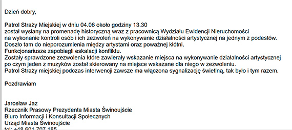 Pokłócili się artyści. Straż Miejska musiała interweniować