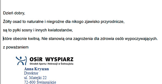 ty osad na wodach Batyku