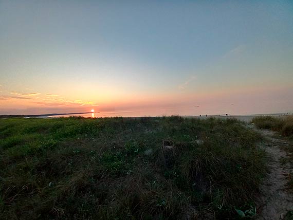 Wieczór nad morzem
