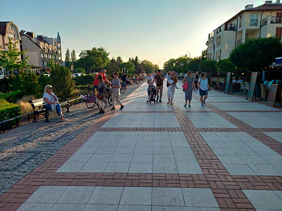 Wieczór nad morzem