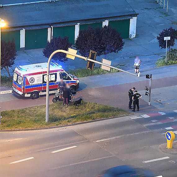 Tragiczny wypadek przy skrzyżowaniu. Nie żyje około 50 - letni mężczyzna kierujący skuterem!