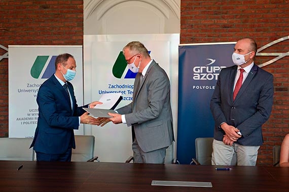 ZUT i Grupa Azoty Polyolefins S.A. podpisay porozumienie o wsppracy