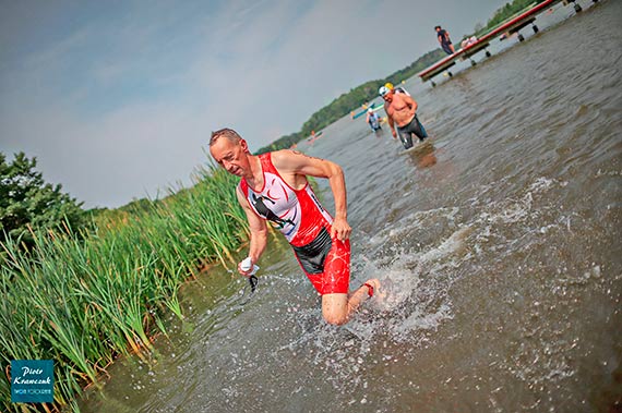 Podium świnoujskich triathlonistów