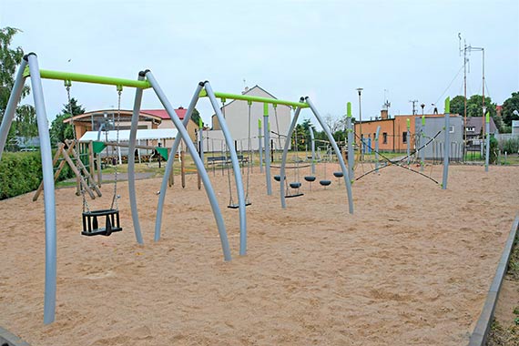 Przytór-Łunowo. Nowe zabawki na placu zabaw