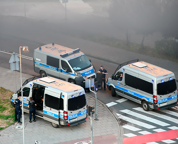 Samochody policyjne te si psuj