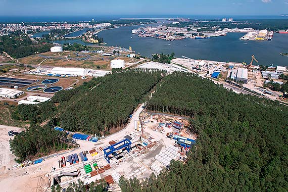 Półmetek drążenia tunelu w Świnoujściu