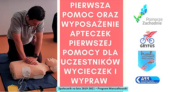 Uwaga rowerzyci. Bezpatne szkolenie z pierwszej pomocy