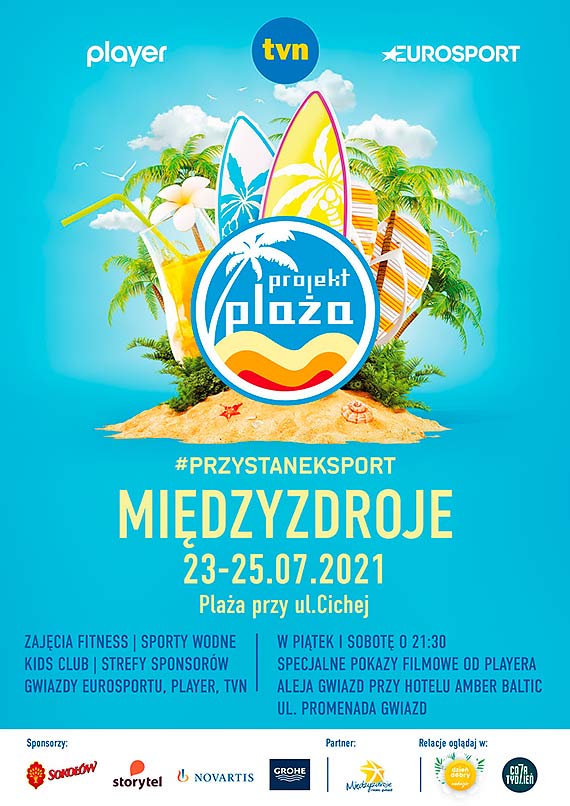 Wakacje w Międzyzdrojach od 19 do 25 lipca 2021r.
