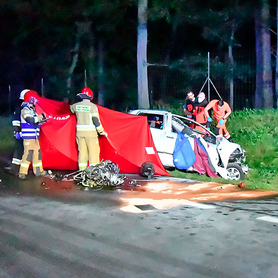 Tragiczny wypadek na DK3 za Midzyzdrojami na wysokoci Woliskiego Parku Narodowego. Zobacz film!