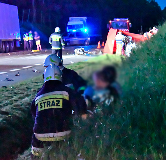 Tragiczny wypadek na DK3 za Midzyzdrojami na wysokoci Woliskiego Parku Narodowego. Zobacz film!