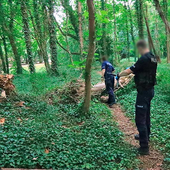 Mczyzna zosta ugodzony noem. Policja podja poszukiwania sprawcy