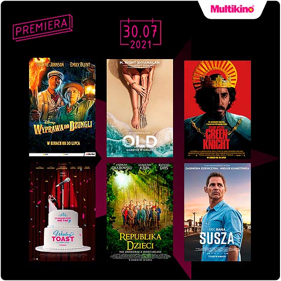 „Wyprawa do dunglii” oraz „Old” premierowo w Cinema3D!