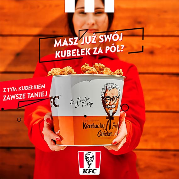 Metalowy kubeek od KFC gadetem must have wakacji