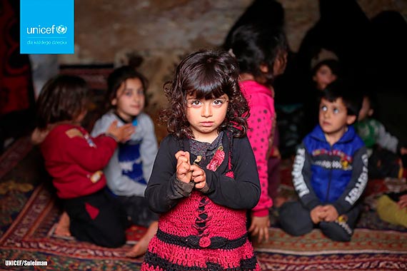 Dzieci w Syrii nie mog duej czeka. Podpisz apel UNICEF Polska i pom zakoczy wojn!
