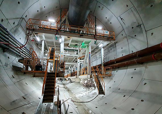 Wydrążono 1000 metrów tunelu w Świnoujściu
