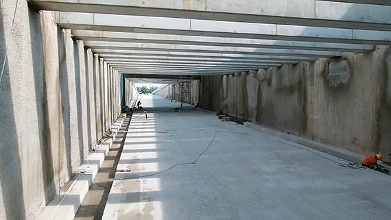 Tunel pod Świną: betonowa „kołyska” już czeka na maszynę TBM