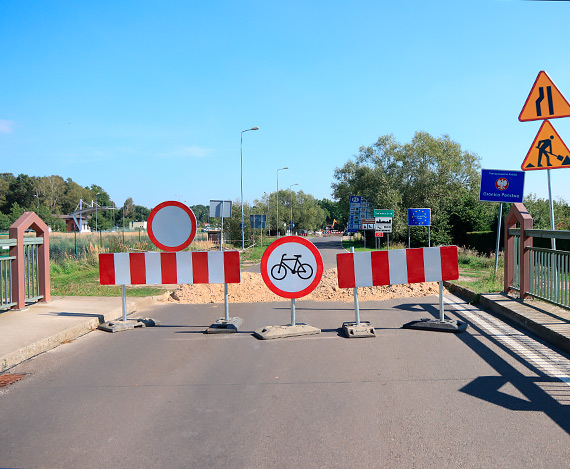 Remontuj i zakazuj. Rowerem jak na razie tdy nie pojedziecie