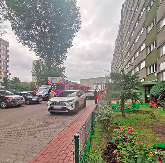 W mieszkaniu przy ulicy Matejki znaleziono dwa ciała