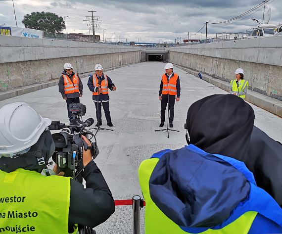 Budowa tunelu w Świnoujściu na ukończeniu