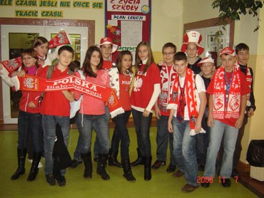 Dzień BIAŁO – CZERWONY w Gimnazjum Publicznym nr 1