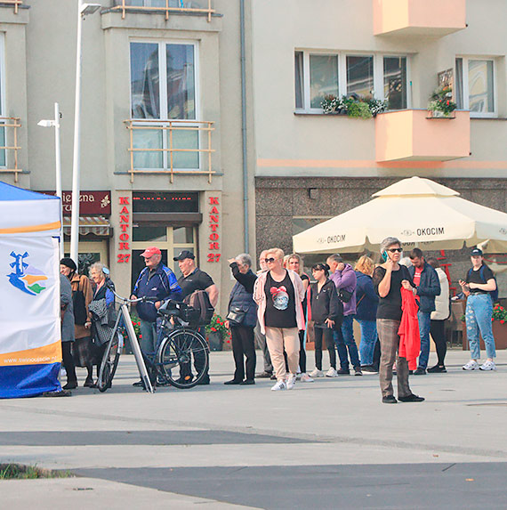 NSP 2021 – Akcja spisowa – stanowisko plenerowe – Plac Wolnoci