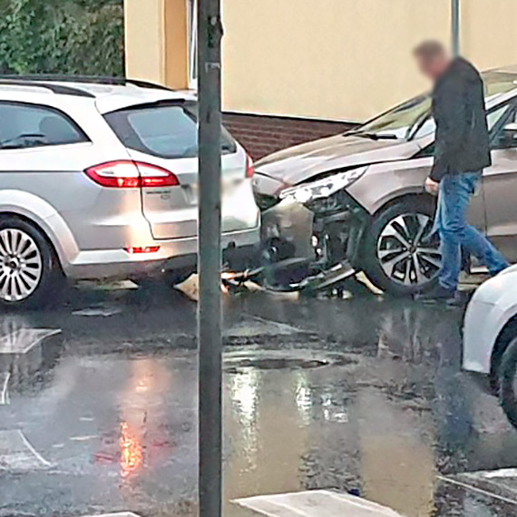 Kolejne zderzenie na feralnym skrzyżowaniu