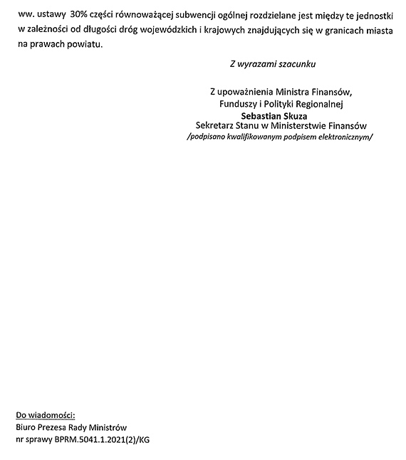 Prezydent murkiewicz kasy na promy nie chcia, to Rzd RP mwi – nie dla zmiany ustawy