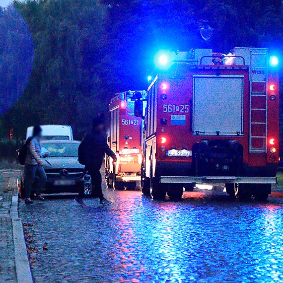 Zamiast karetki do poszkodowanego pojechali strażacy