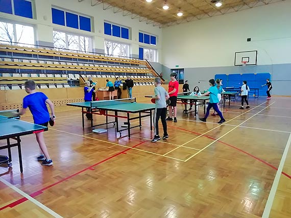 Drużynowy tenis stołowy w ramach Igrzysk Dzieci