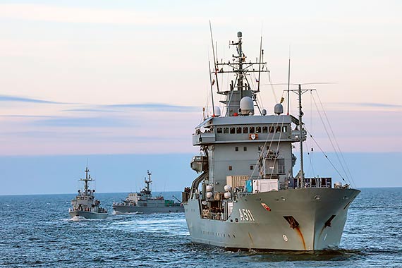 Wspólne manewry Marynarki Wojennej z okrętami NATO przeszły do historii